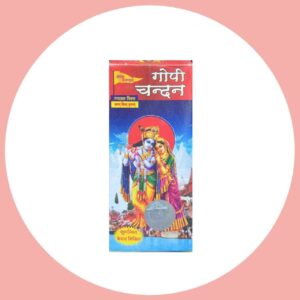 Chandan khali pila , Gopi chandan ( 1pcs )